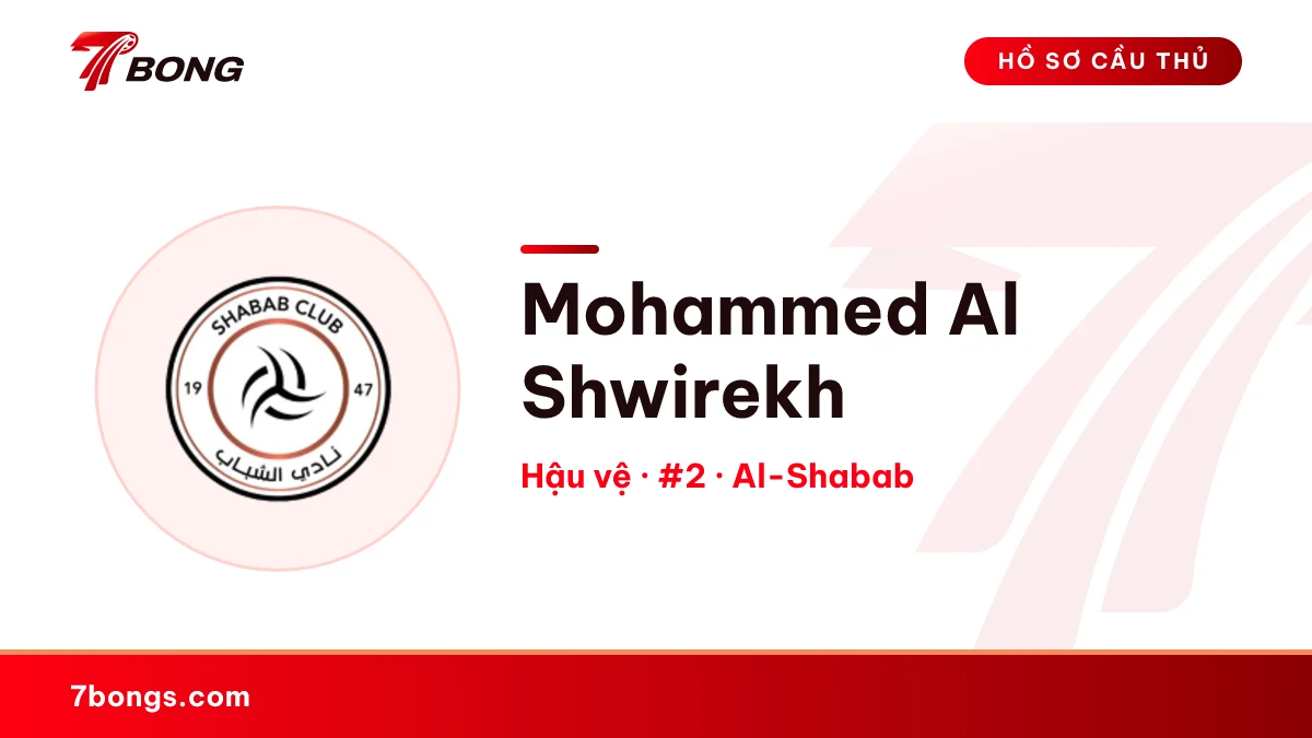 Mohammed Al Shwirekh — Al-Shabab