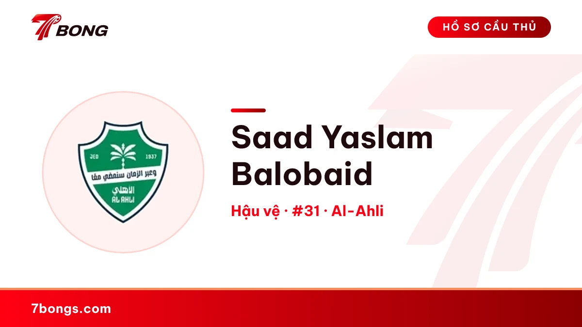 Saad Yaslam Balobaid — Al-Ahli