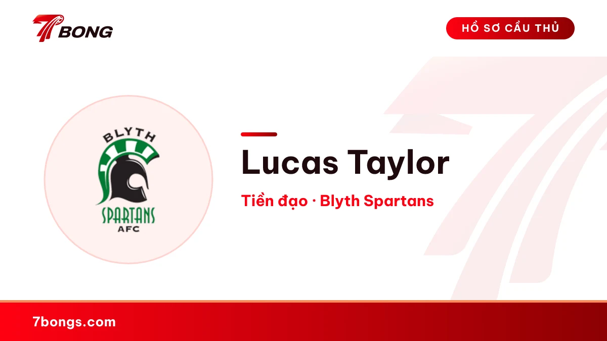 Lucas Taylor — Blyth Spartans