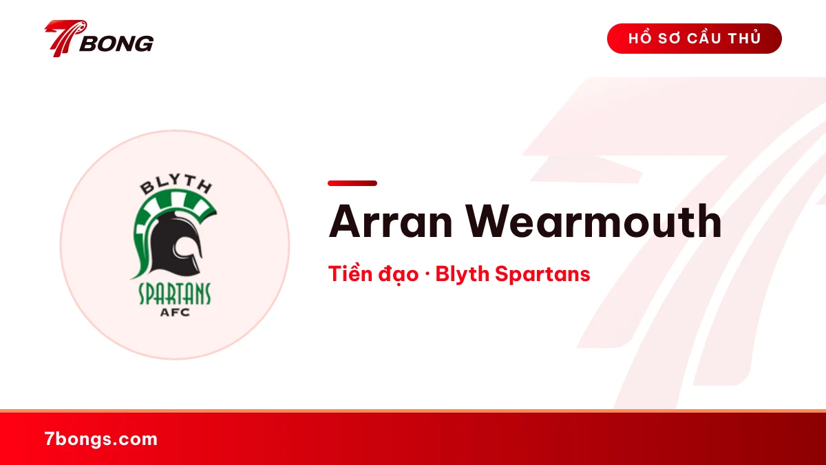 Arran Wearmouth — Blyth Spartans