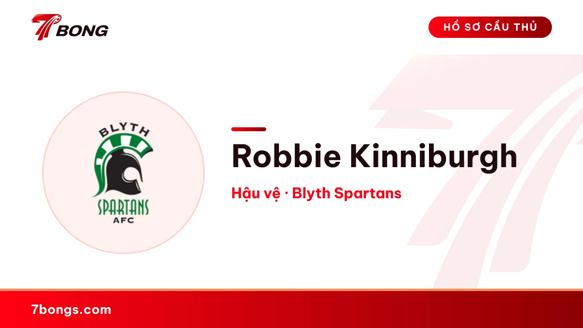 Robbie Kinniburgh — Blyth Spartans