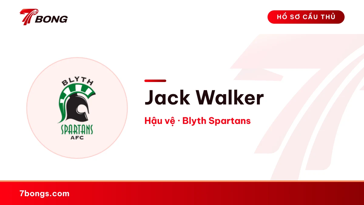Jack Walker — Blyth Spartans