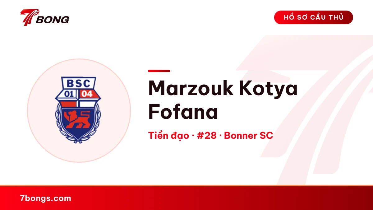 Marzouk Kotya Fofana — Bonner SC