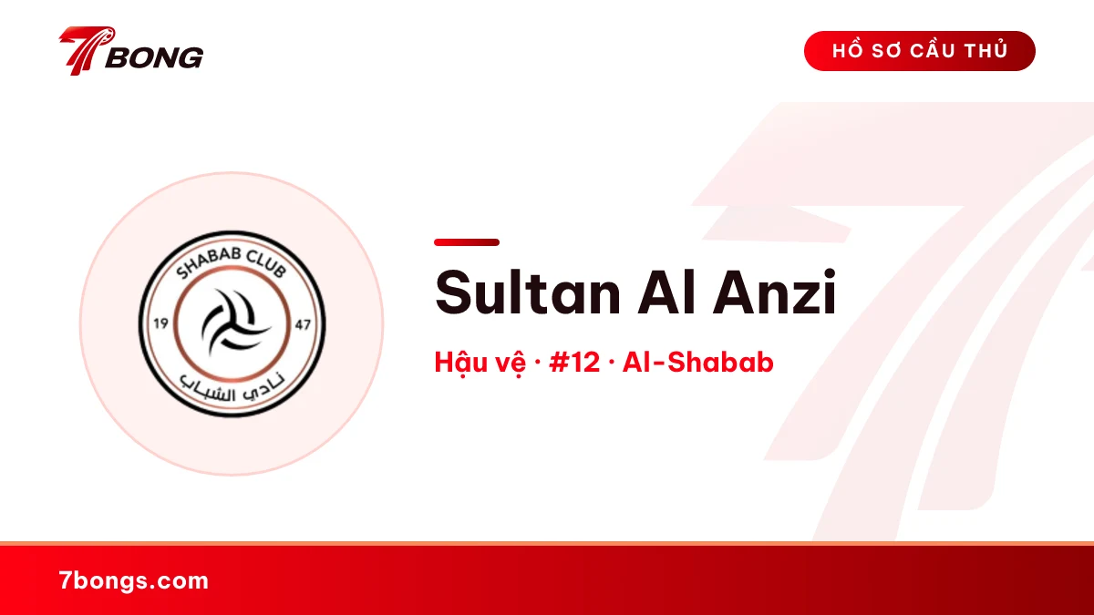 Sultan Al Anzi — Al-Shabab