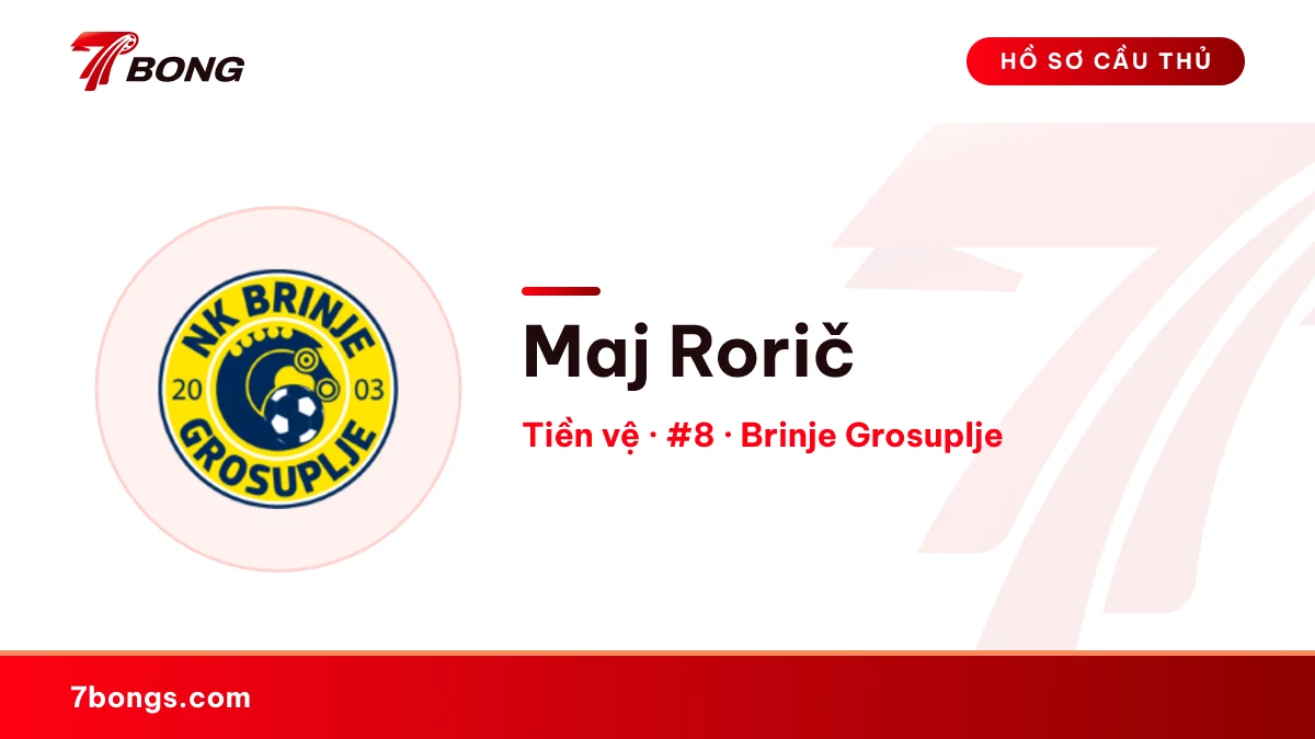 Maj Rorič — Brinje Grosuplje