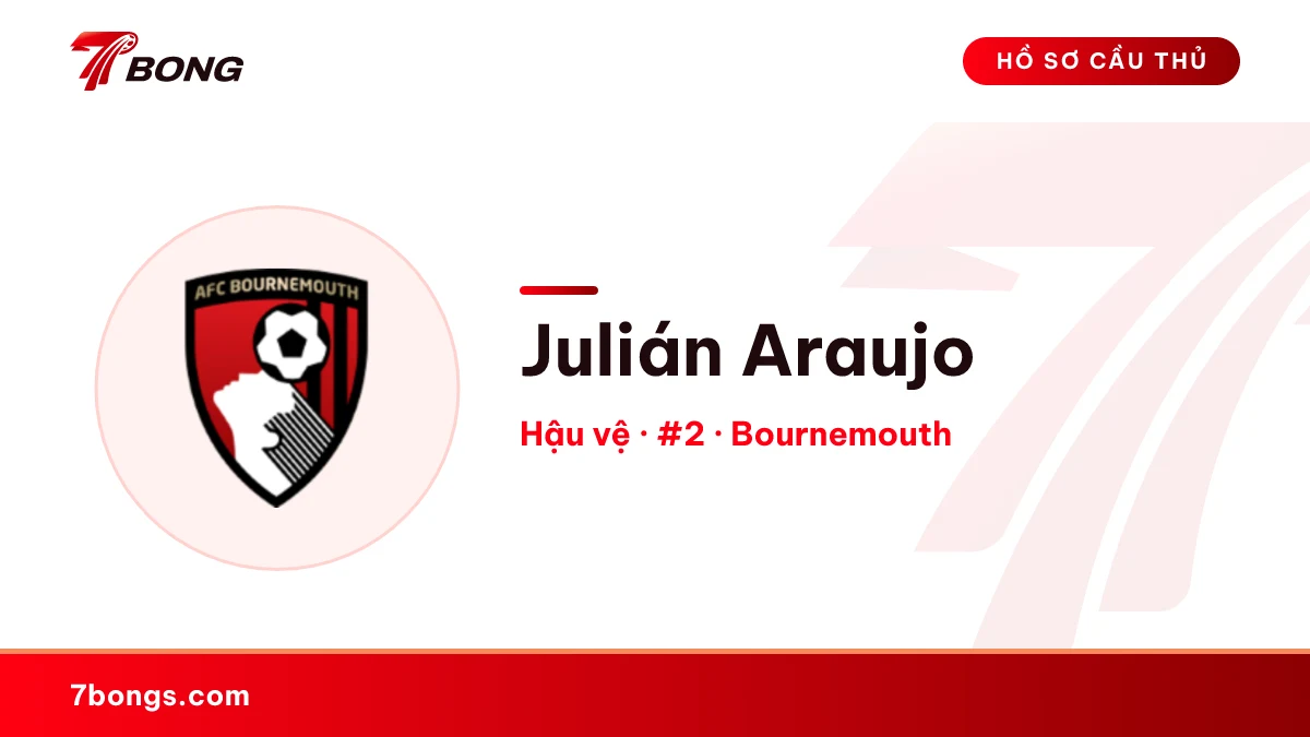 Julián Araujo — Bournemouth