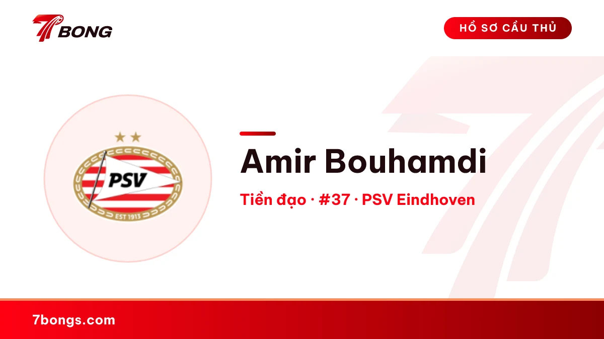 Amir Bouhamdi — PSV Eindhoven