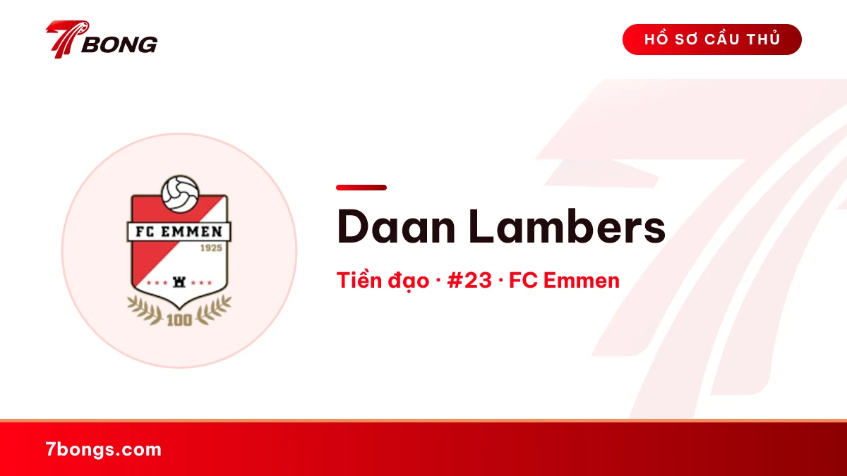 Daan Lambers — FC Emmen