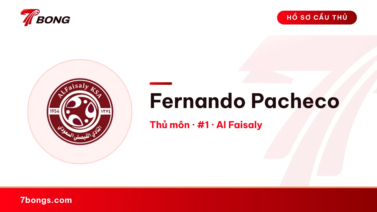 Fernando Pacheco — Al Faisaly
