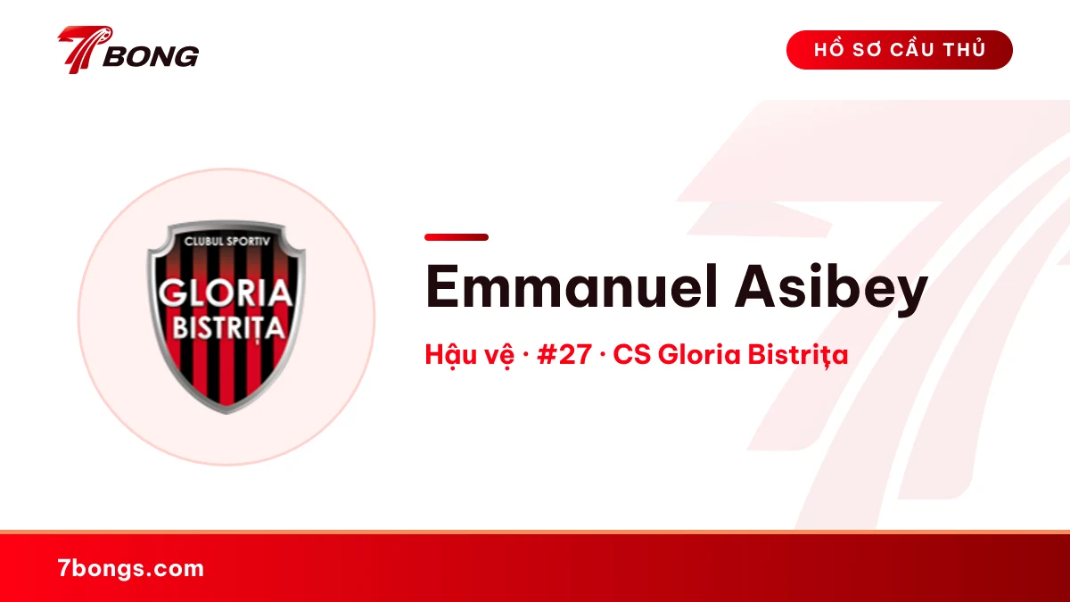 Emmanuel Asibey — CS Gloria Bistrița