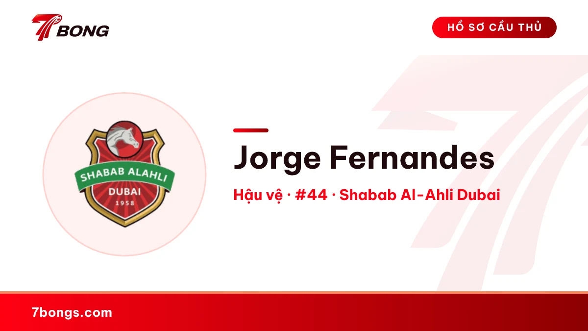 Jorge Fernandes — Shabab Al-Ahli Dubai