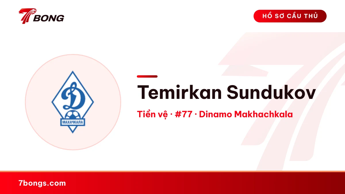 Temirkan Sundukov — Dinamo Makhachkala