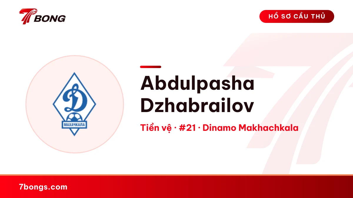 Abdulpasha Dzhabrailov — Dinamo Makhachkala