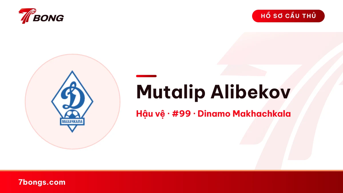Mutalip Alibekov — Dinamo Makhachkala