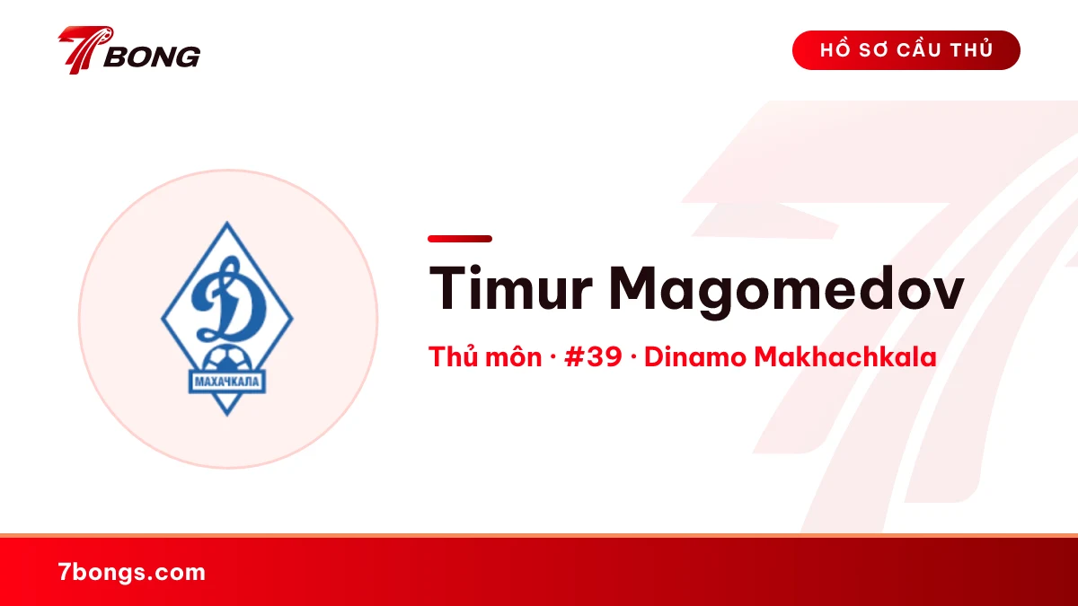 Timur Magomedov — Dinamo Makhachkala