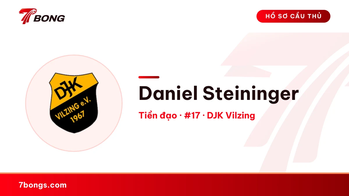 Daniel Steininger — DJK Vilzing