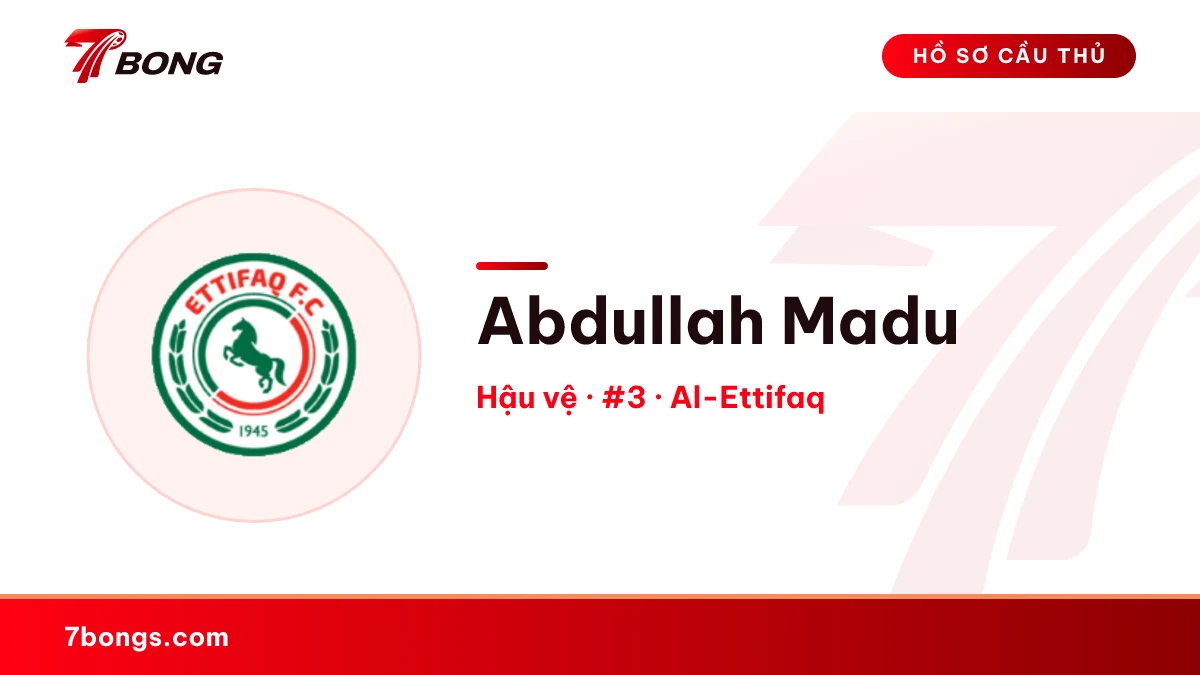 Abdullah Madu — Al-Ettifaq