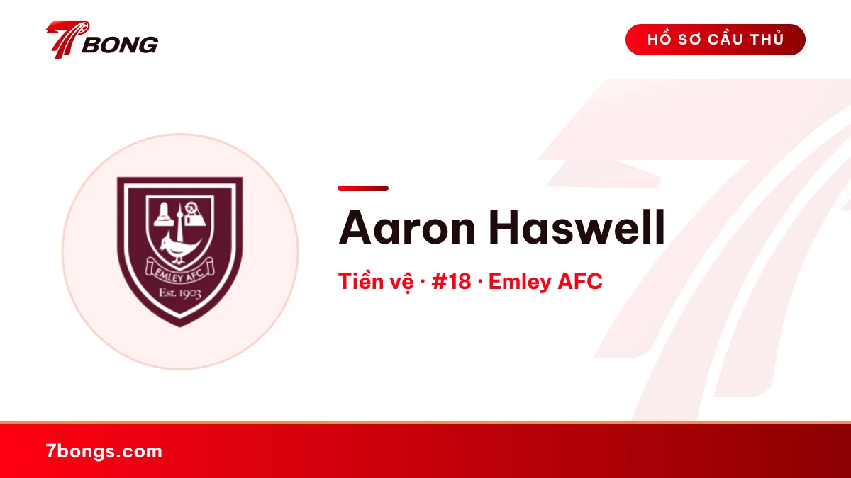 Aaron Haswell — Emley AFC