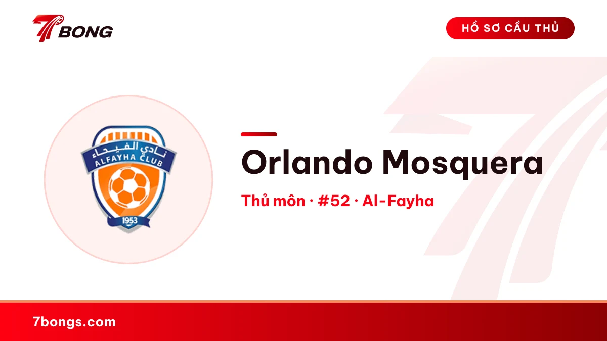 Orlando Mosquera — Al-Fayha