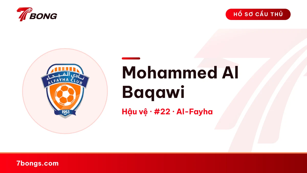 Mohammed Al Baqawi — Al-Fayha