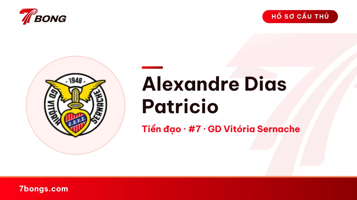 Alexandre Dias Patricio — GD Vitória Sernache