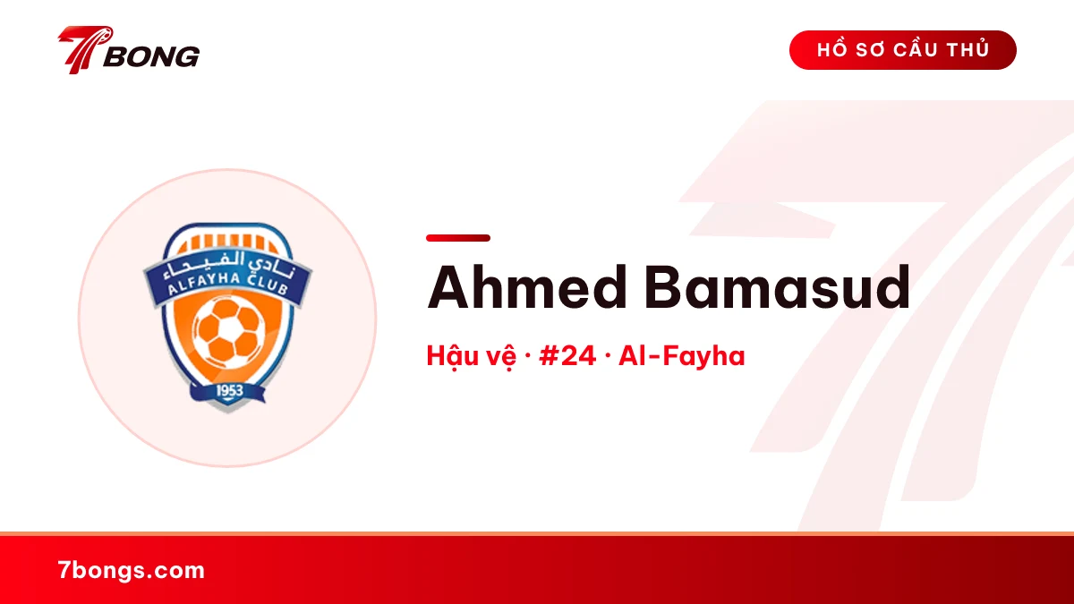 Ahmed Bamasud — Al-Fayha