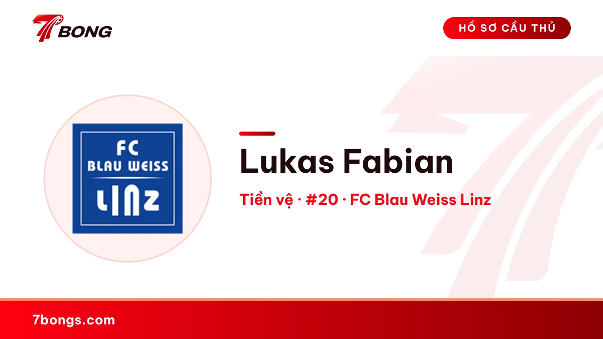 Lukas Fabian — FC Blau Weiss Linz
