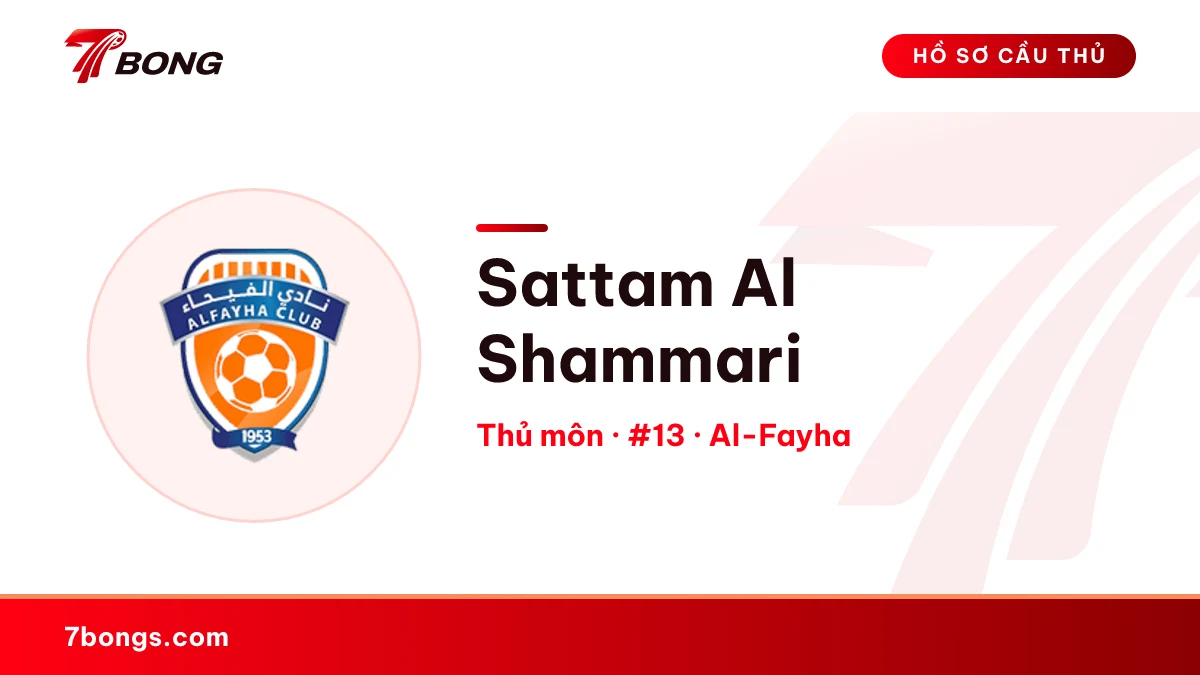Sattam Al Shammari — Al-Fayha