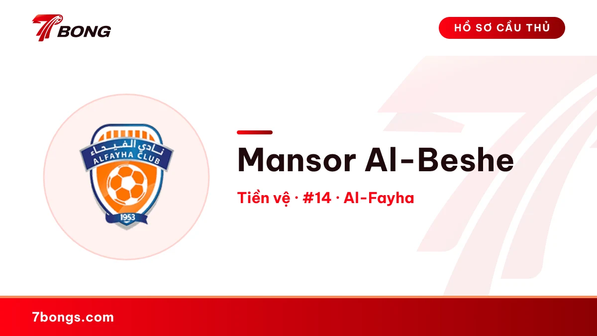 Mansor Al-Beshe — Al-Fayha