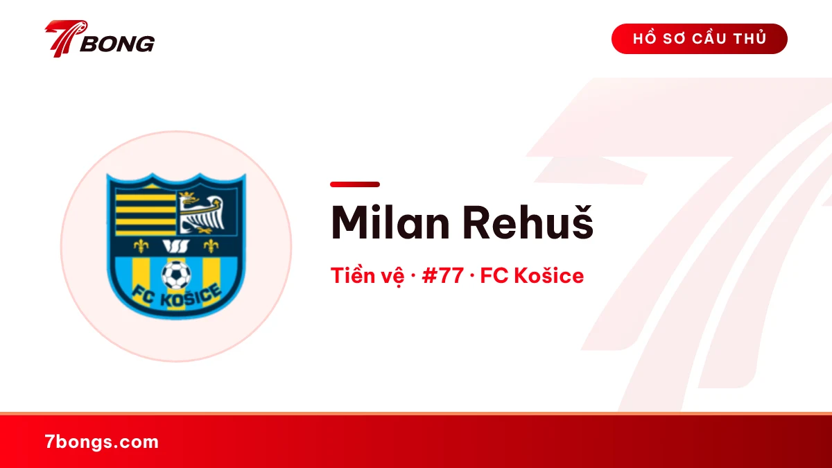 Milan Rehuš — FC Košice