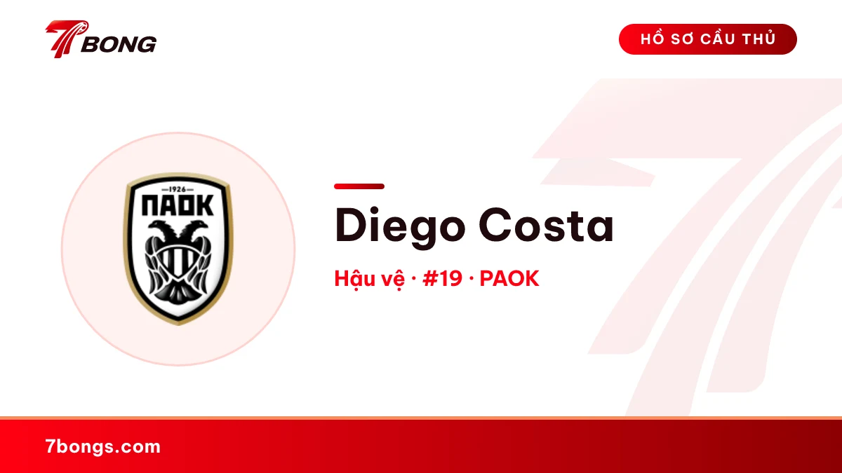 Diego Costa — PAOK
