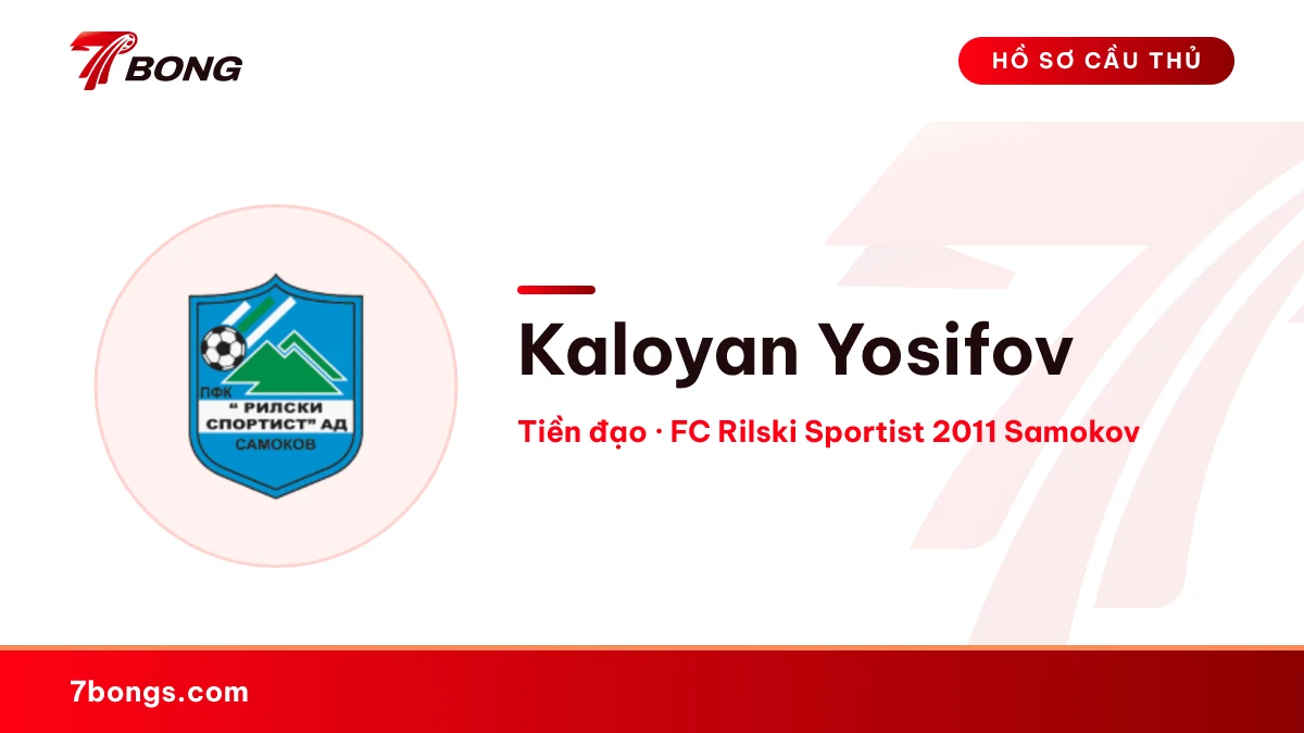 Kaloyan Yosifov — FC Rilski Sportist 2011 Samokov