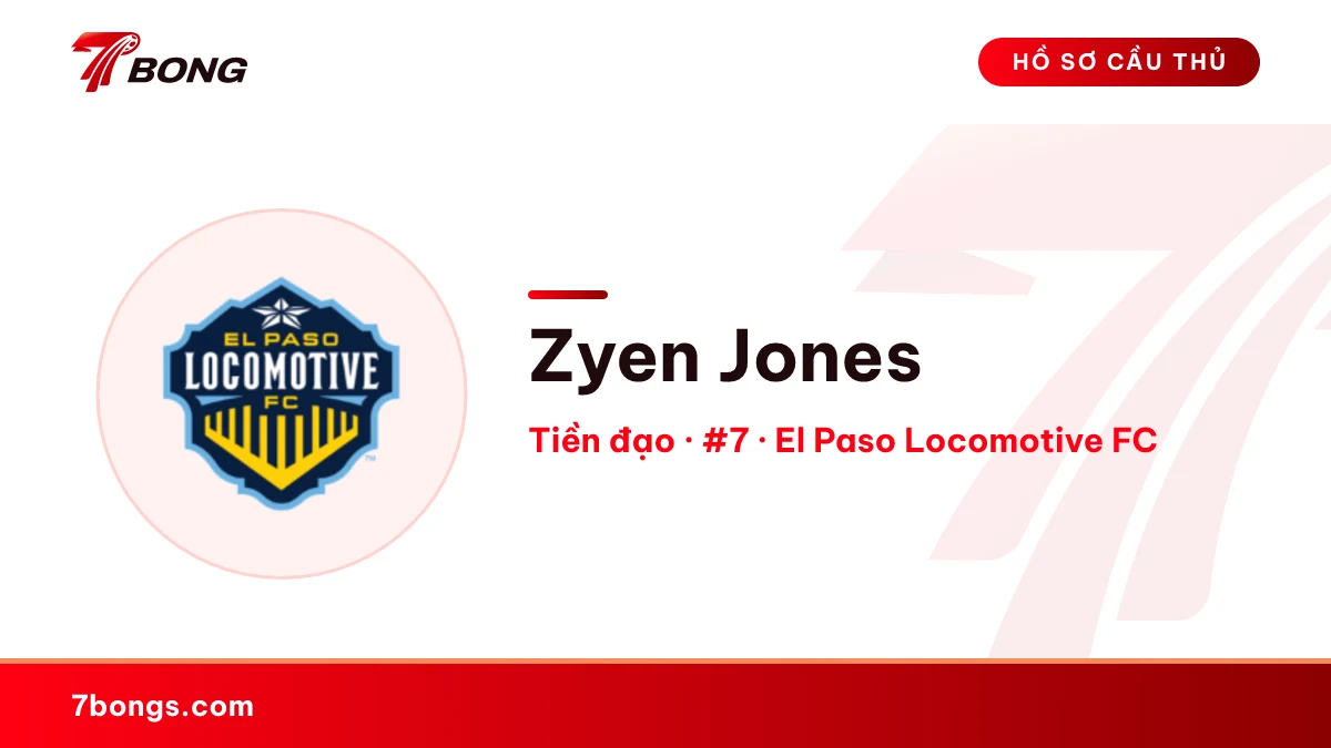 Zyen Jones — El Paso Locomotive FC