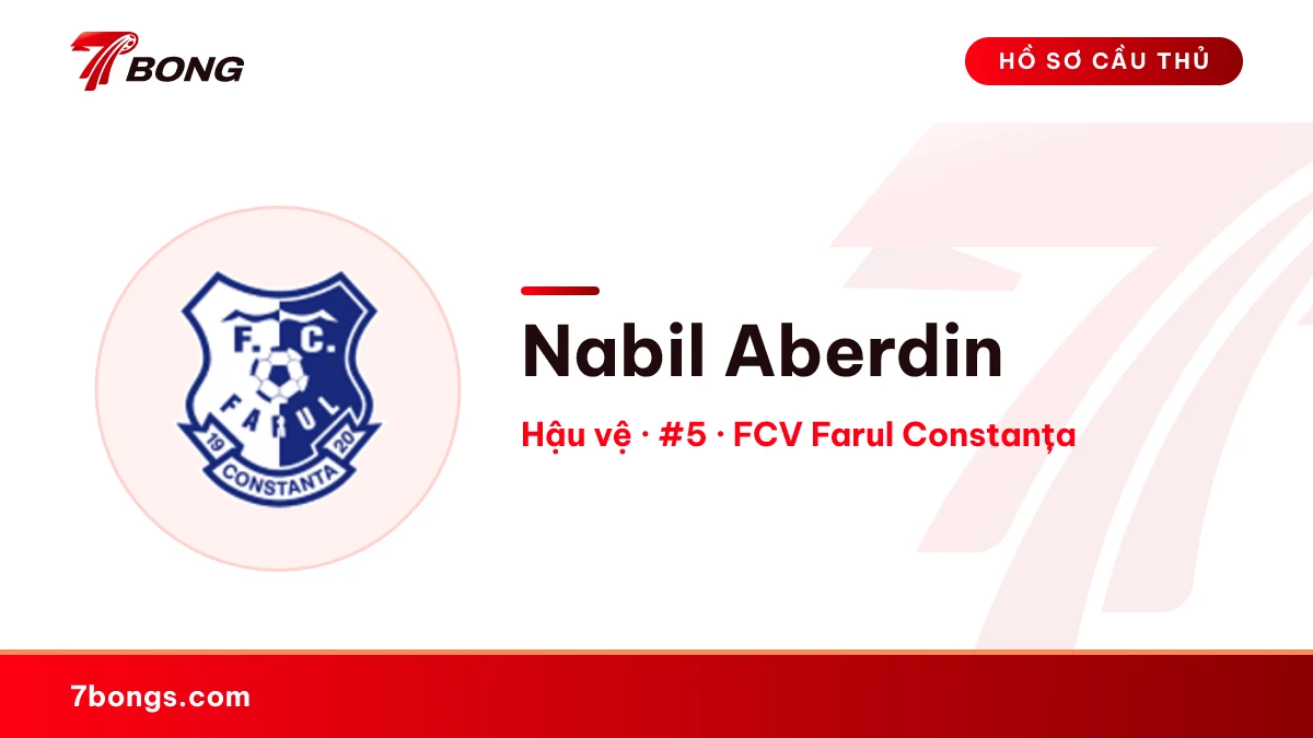 Nabil Aberdin — FCV Farul Constanța