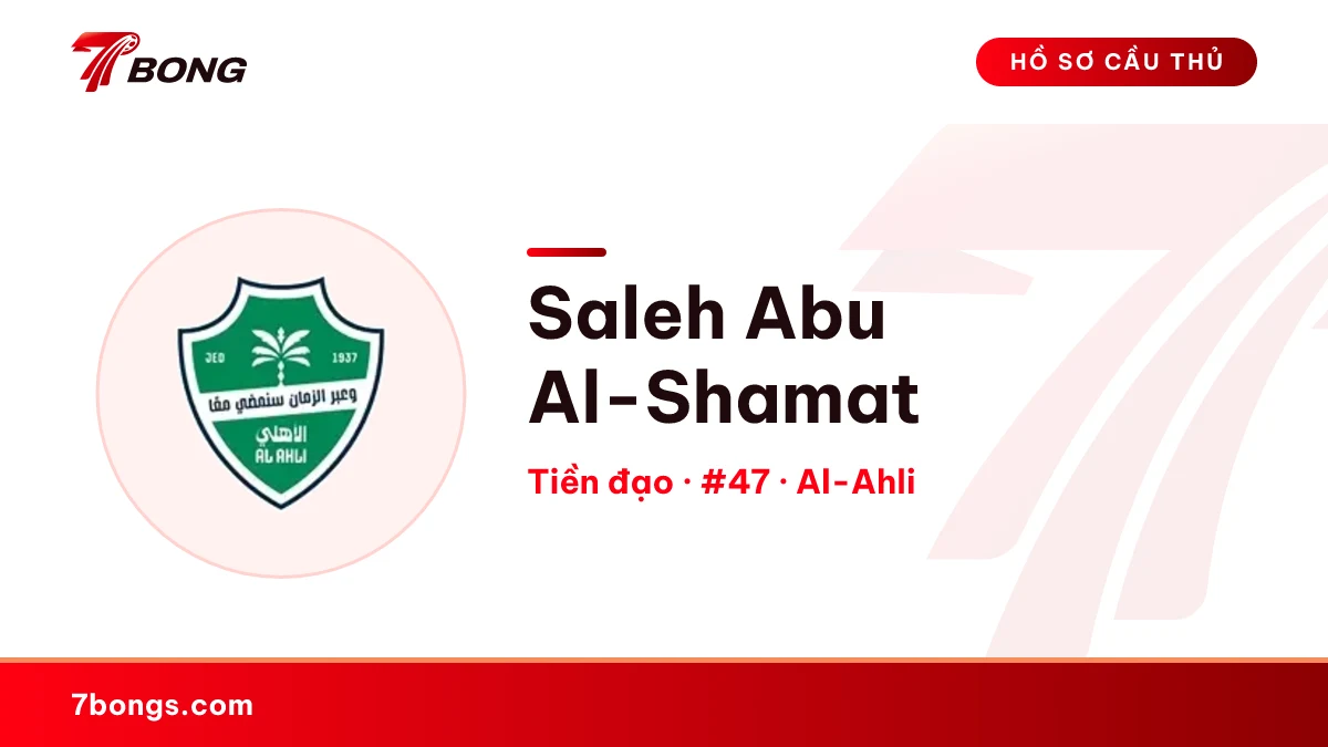Saleh Abu Al-Shamat — Al-Ahli