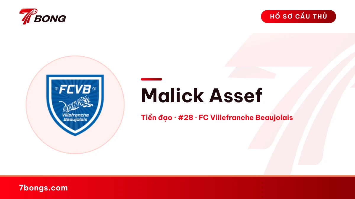 Malick Assef — FC Villefranche Beaujolais