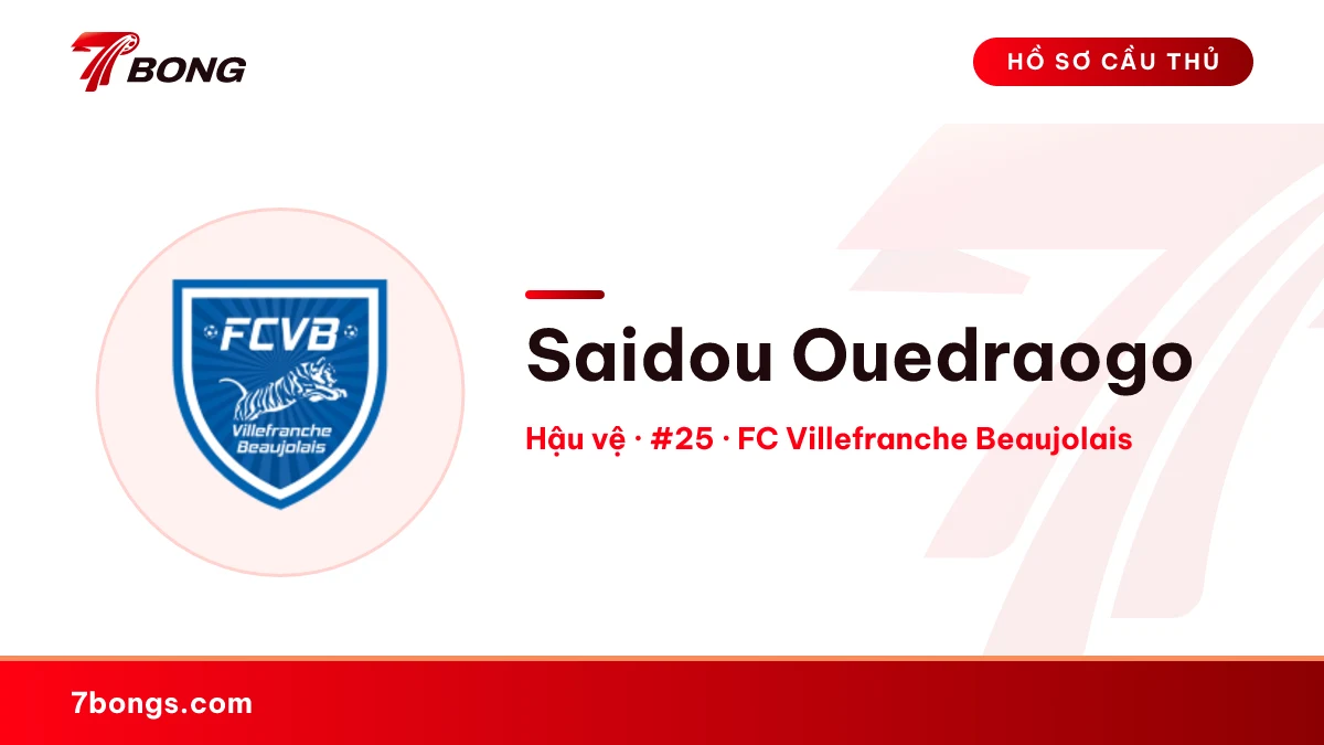 Saidou Ouedraogo — FC Villefranche Beaujolais