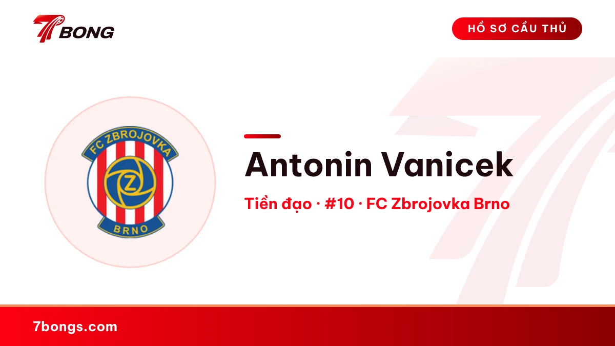 Antonin Vanicek — FC Zbrojovka Brno