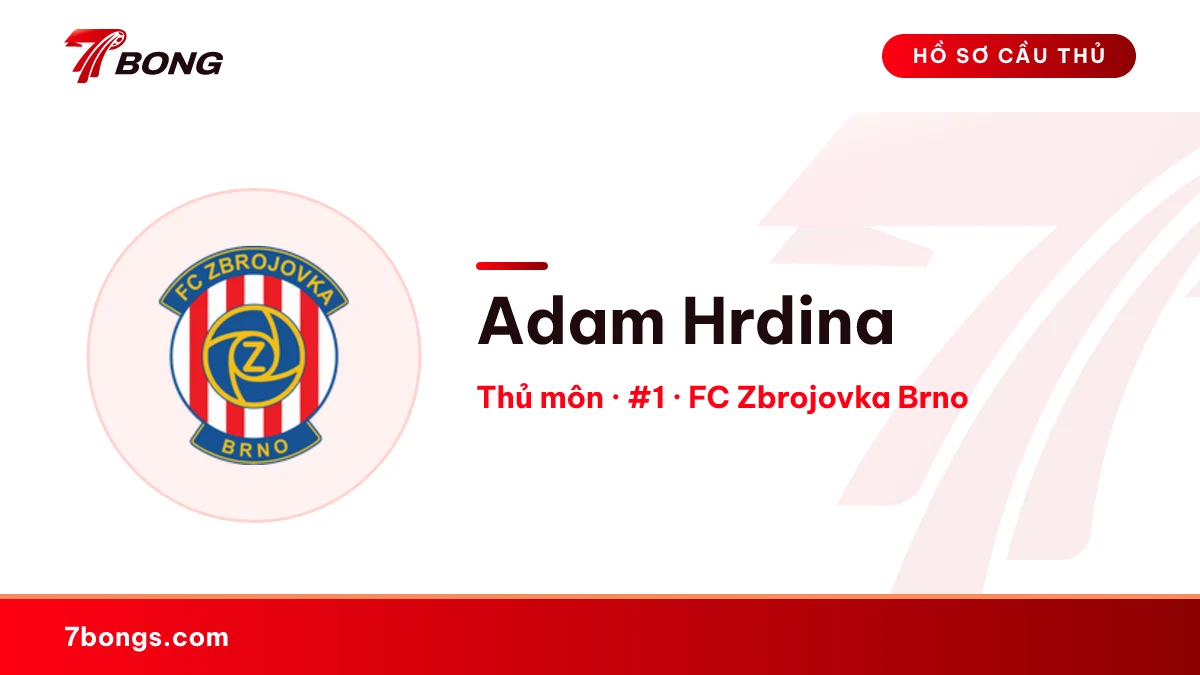 Adam Hrdina — FC Zbrojovka Brno