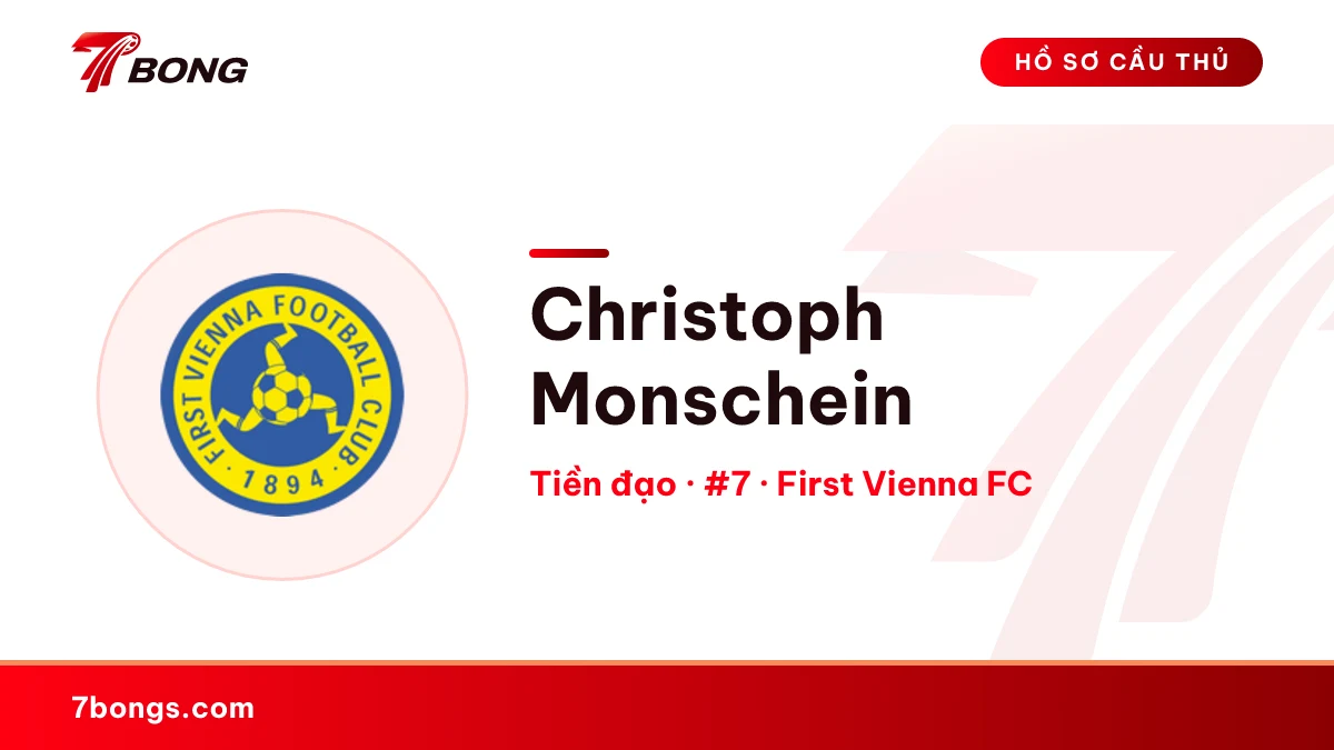 Christoph Monschein — First Vienna FC
