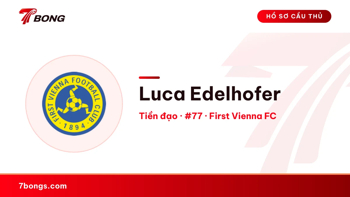 Luca Edelhofer — First Vienna FC
