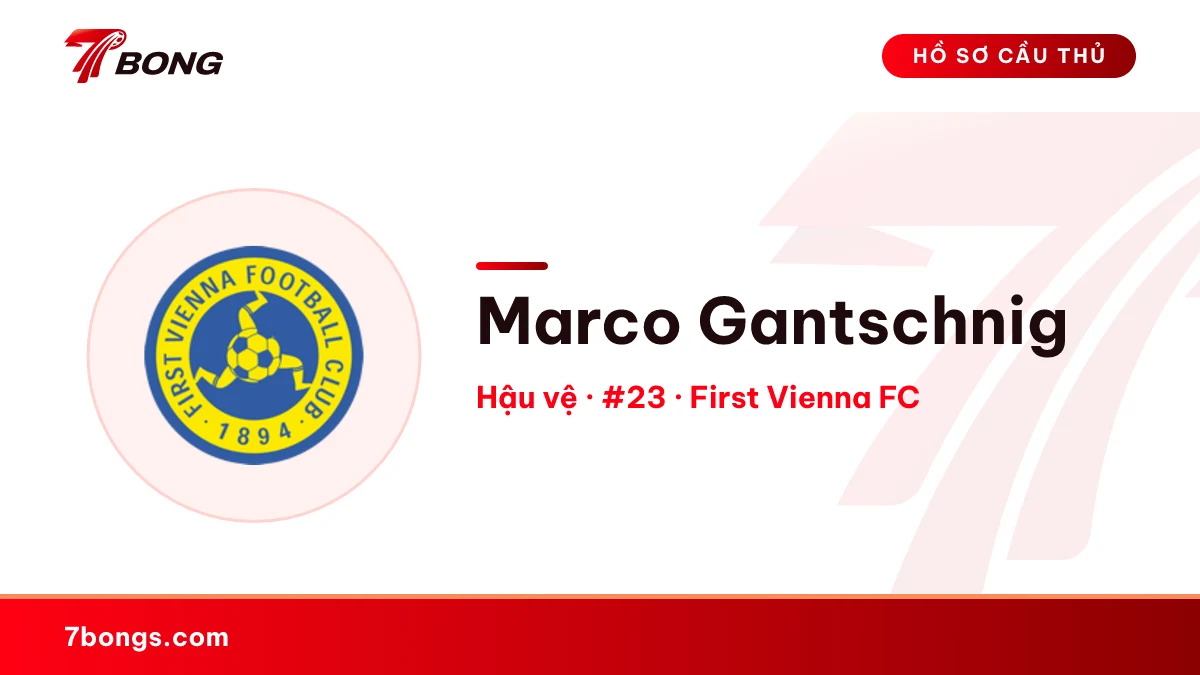 Marco Gantschnig — First Vienna FC