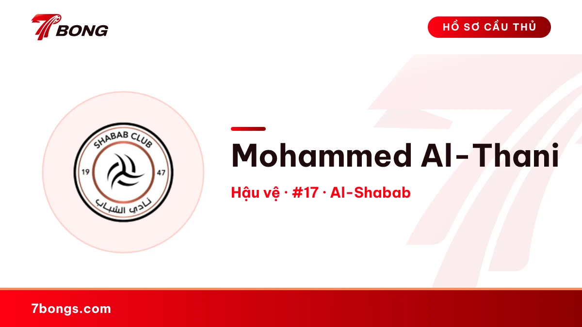 Mohammed Al-Thani — Al-Shabab