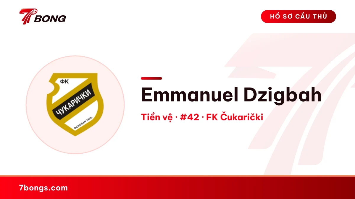 Emmanuel Dzigbah — FK Čukarički