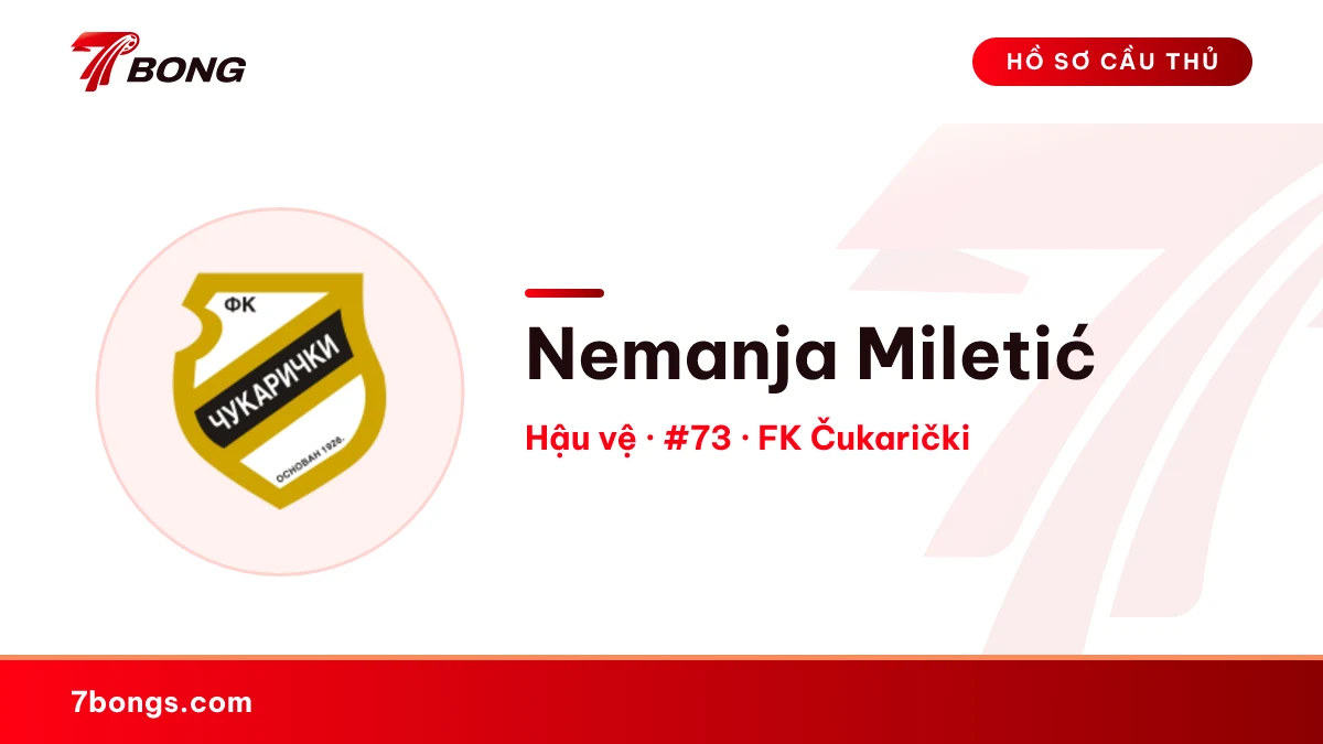 Nemanja Miletić — FK Čukarički