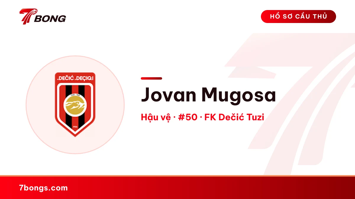 Jovan Mugosa — FK Dečić Tuzi