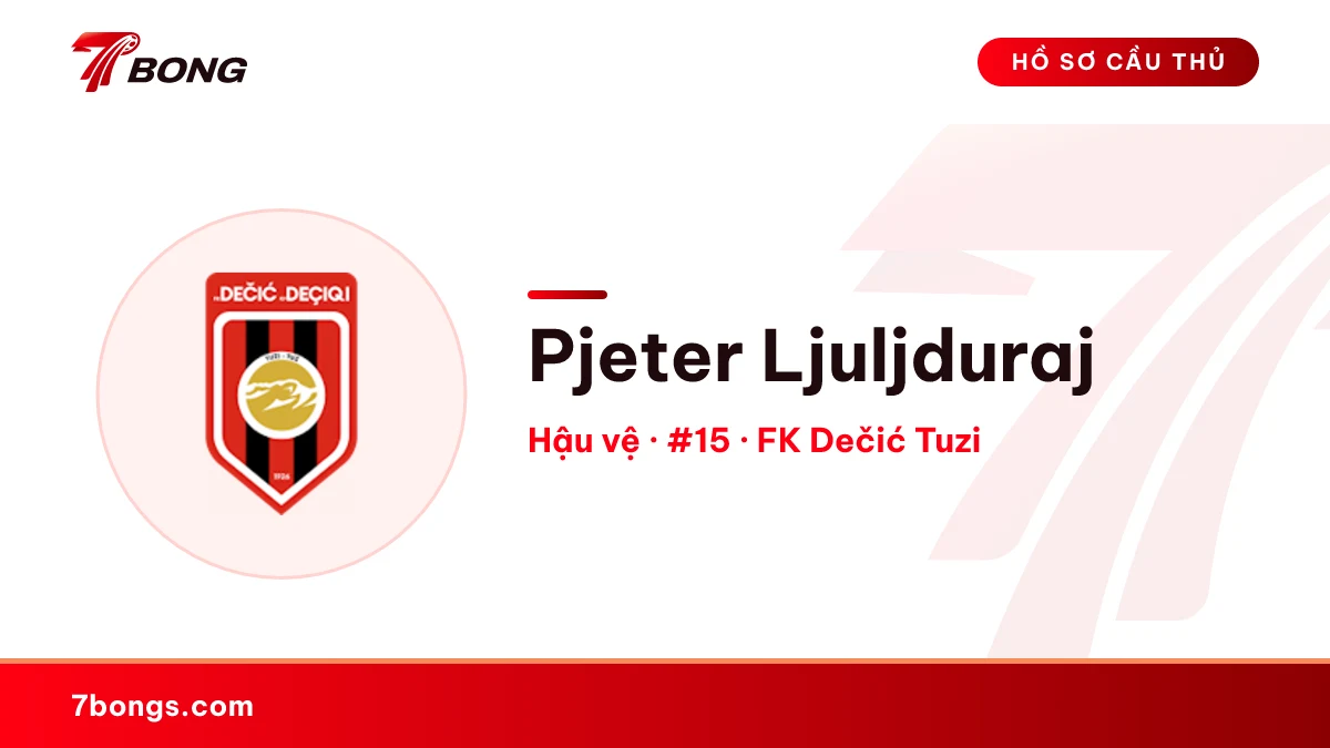 Pjeter Ljuljduraj — FK Dečić Tuzi