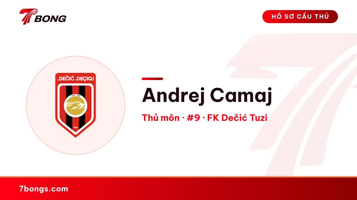 Andrej Camaj — FK Dečić Tuzi