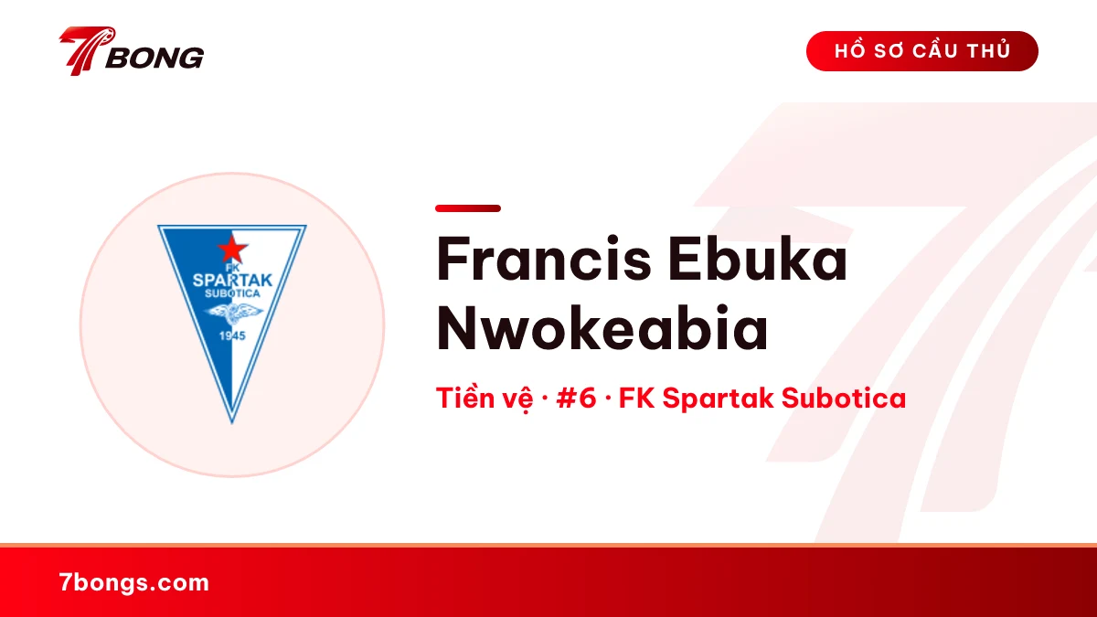Francis Ebuka Nwokeabia — FK Spartak Subotica