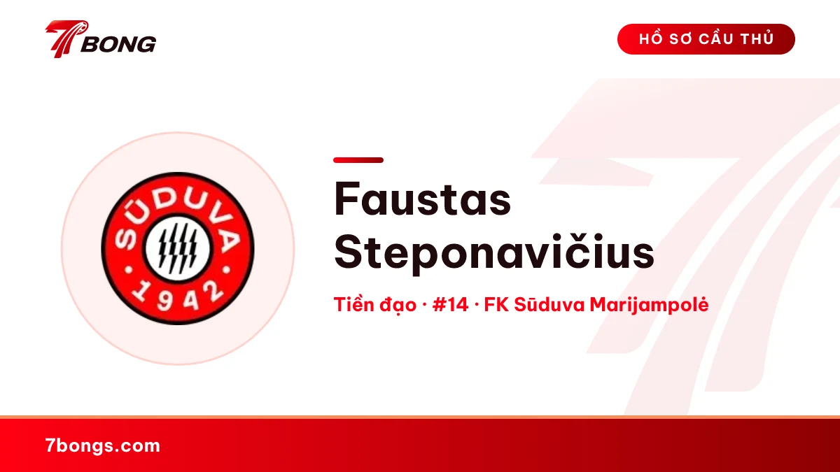 Faustas Steponavičius — FK Sūduva Marijampolė